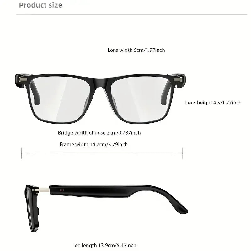 🔥 AI Interpretation Smart Glasses🕶️164-Language Translation, Photochromic Lenses, Hands-Free Audio