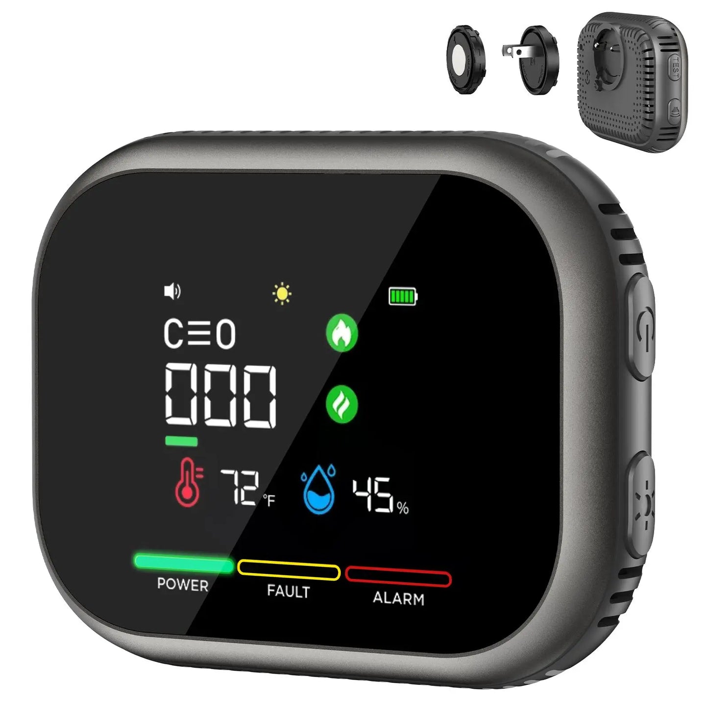 🚨6-in-1 Portable Detector with Natural Gas & Temperature Humidity Sensors🔥Free Shipping