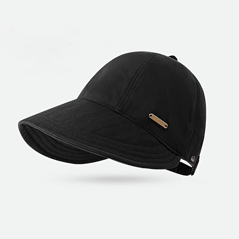 UPF50+ Ponytail Sun Hat Wide Brim Lightweight Adjustable Outdoor UV Protection Bucket Cap☀️