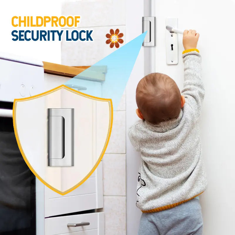 🔥Childproof Home Security Door Reinforcement Lock