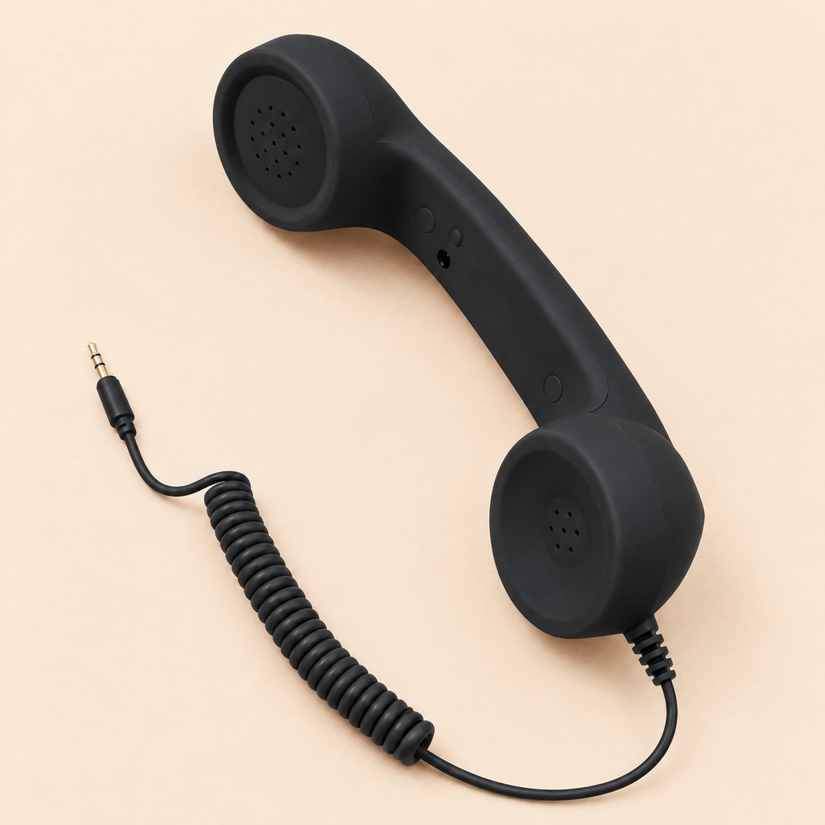 ☎️ Retro Wired Phone Handset for Smartphones
