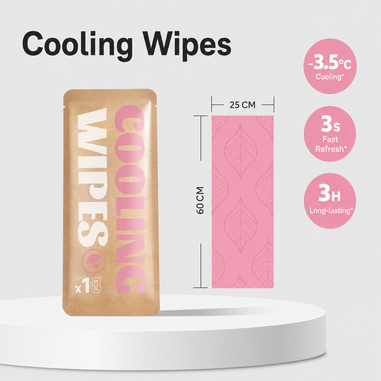 Cooling Towels & XL Menthol Wipes for Hot Weather Relief
