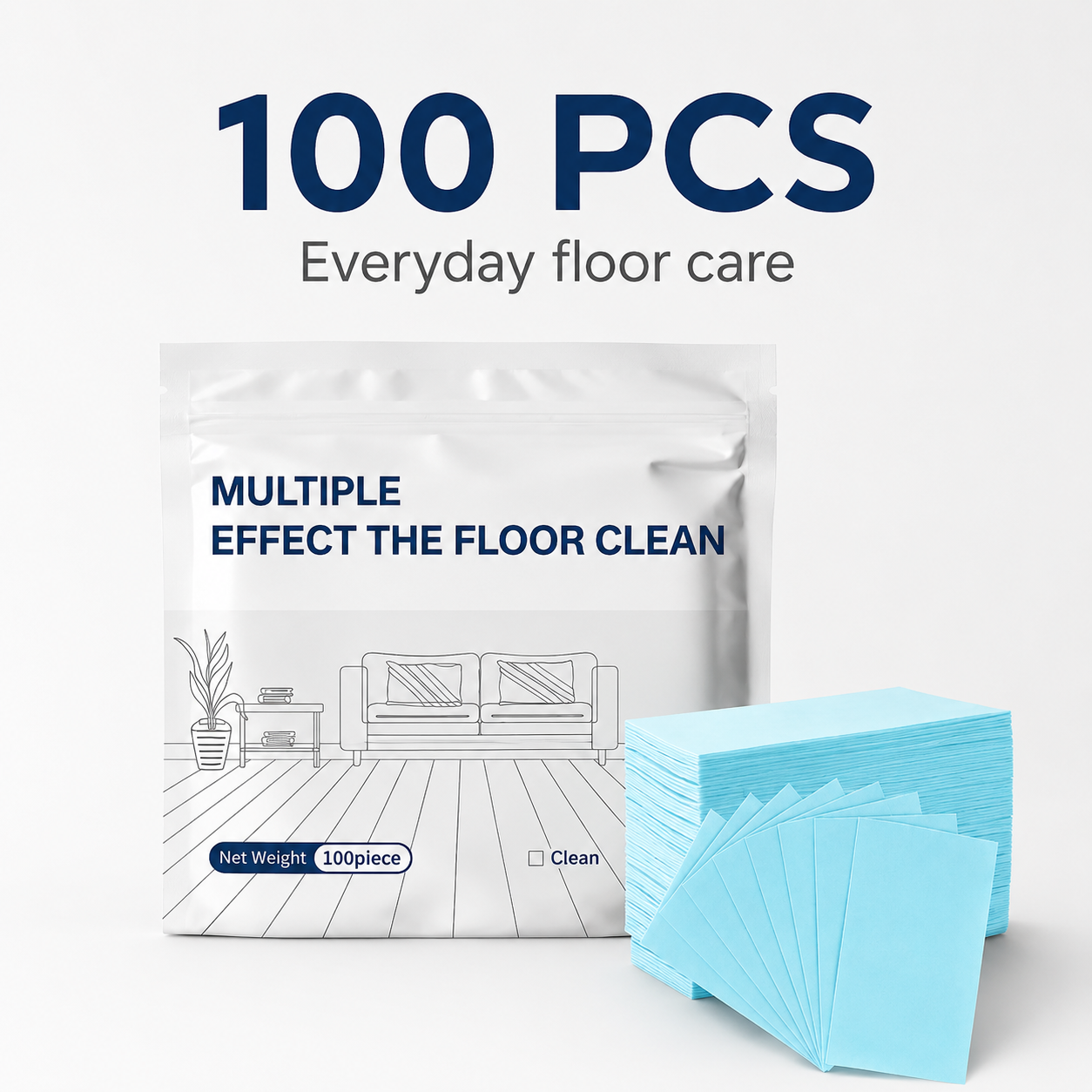 πΏ Multi-Surface Antibacterial Floor Cleaner Sheets β For Hardwood, Tile & Laminate π‘οΈ
