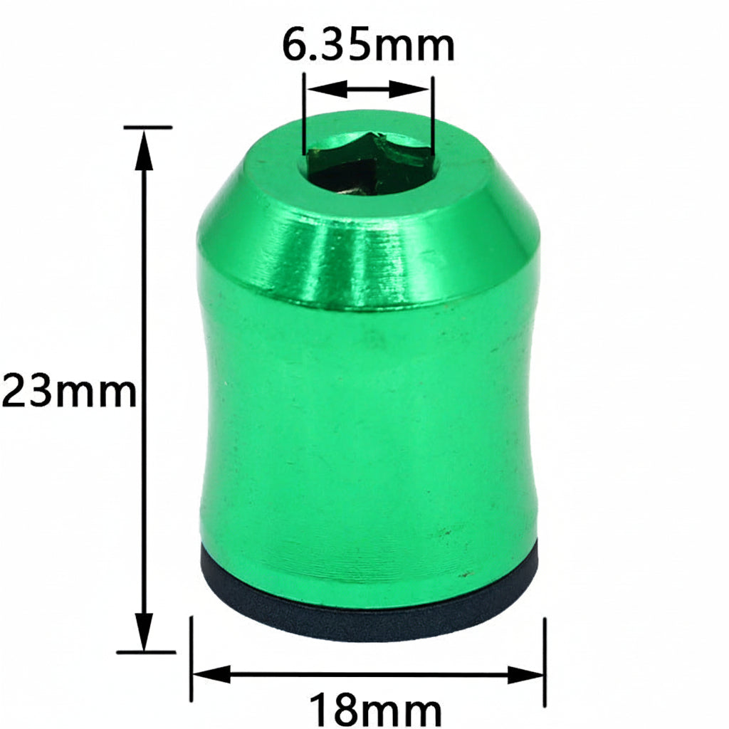 š„The Quantum Grip Strong Magnetic Screw Ring, 1/4 Inch/6.35mm Universal Magnetic Screw Ring Head