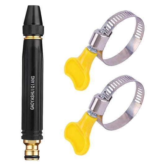🔥Cleantoks🚀 Home high-pressure car wash water gun with booster nozzle and hose
