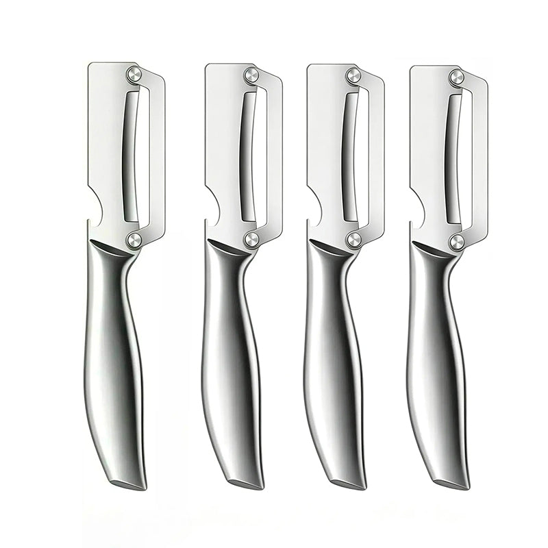 HOT SALE🔥 Household Stainless Steel Sharp Peeler with Built-In Bottle Opener for Fruits & Vegetables