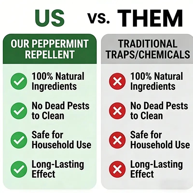 🔥New natural plant-based essential oil paper balls for repelling mice and insects—effective for up to 60 days