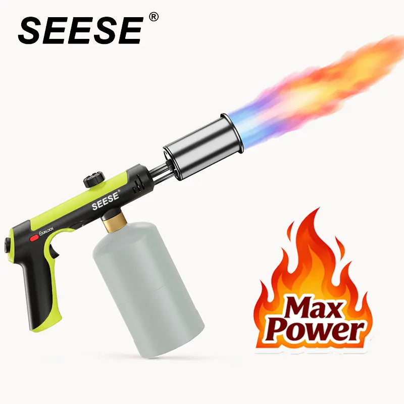 MaxFire Propane Torch | Professional Heavy-Duty Blow Torch for Searing, BBQ & Outdoor 🔥🍖