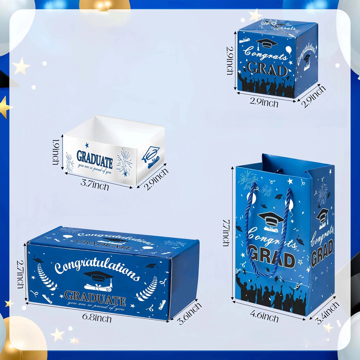 2026 Graduation Surprise Pop-Up Gift Box - Creative Folding Bounce Envelope Box