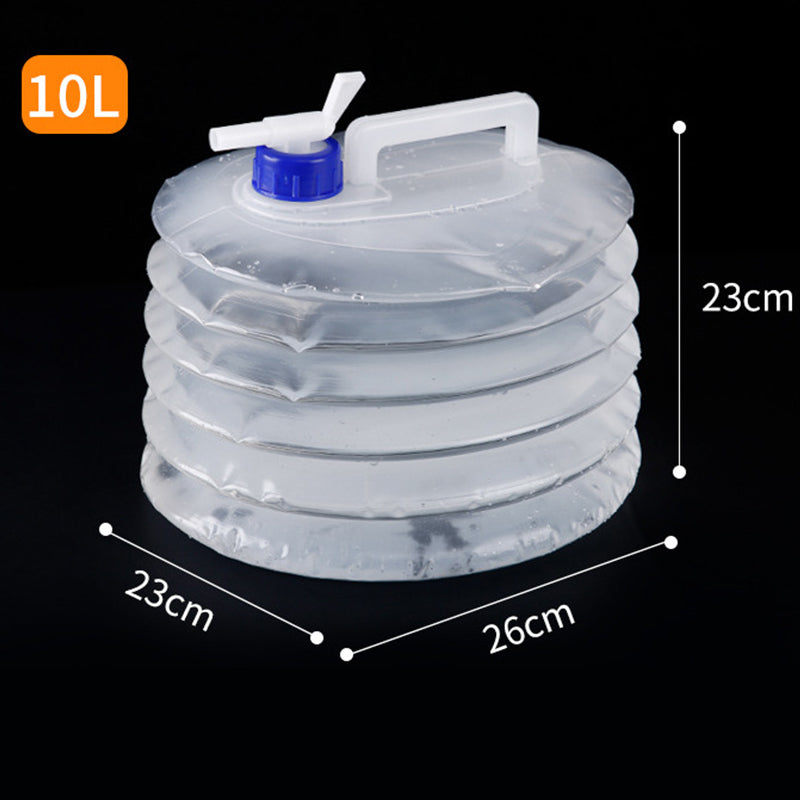 Collapsible Water Jug with Spigot