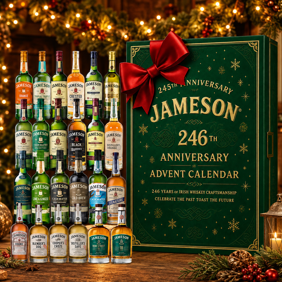 246th Anniversary Of Jameson advent calendar decorative miniature collection