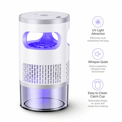 🔥Summer Hot Sale-49% off🔥Indoor Fruit Fly & Gnat Trap – Quiet Suction Bug Catcher🦟❌
