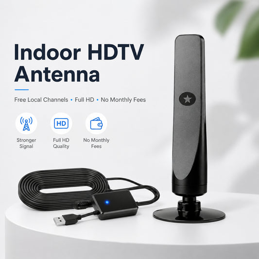 🔥Limited Time 50% OFF📺HD TV Antenna – No Subscription, Easy Setup
