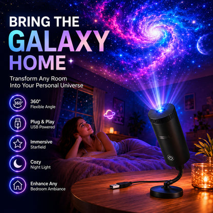 🔥Hot Sale-50% OFF🌊Plug-and-Play HD Star Projector✨