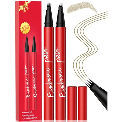 2-Pack Eyebrow Pens – Natural Hair-Like Strokes