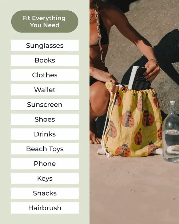 🔥Summer Hot Sale 39% OFF🎒🌊 2-in-1 Sand Towel Bag