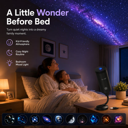 🔥Hot Sale-50% OFF🌊Plug-and-Play HD Star Projector✨