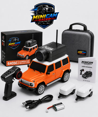 🕹️1:64 Mini Alloy RC Car With HD Camera & Real-Time Video Transmission(App & Remote)🚙