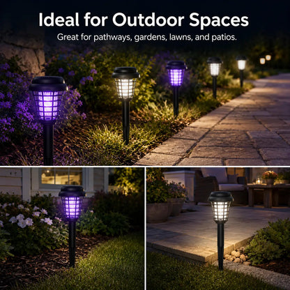 🔥Summer Hot Sale-49% off🔥Solar Mosquito Zapper Light – Outdoor Garden Stake Lamp