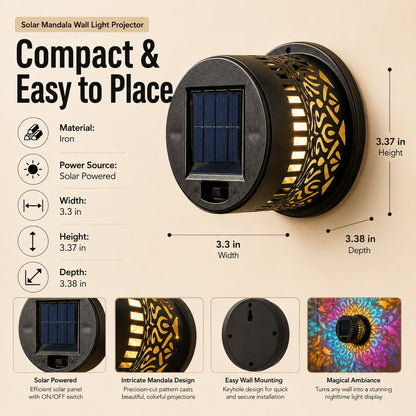 💡2026 New Solar Mandala Lights