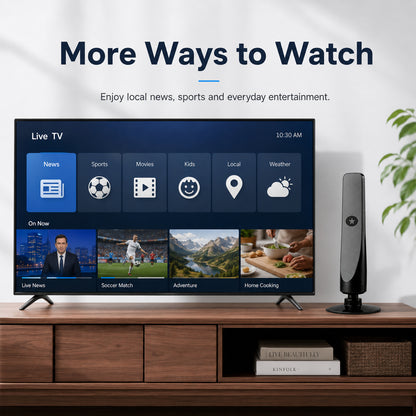 🔥Limited Time 50% OFF📺HD TV Antenna – No Subscription, Easy Setup