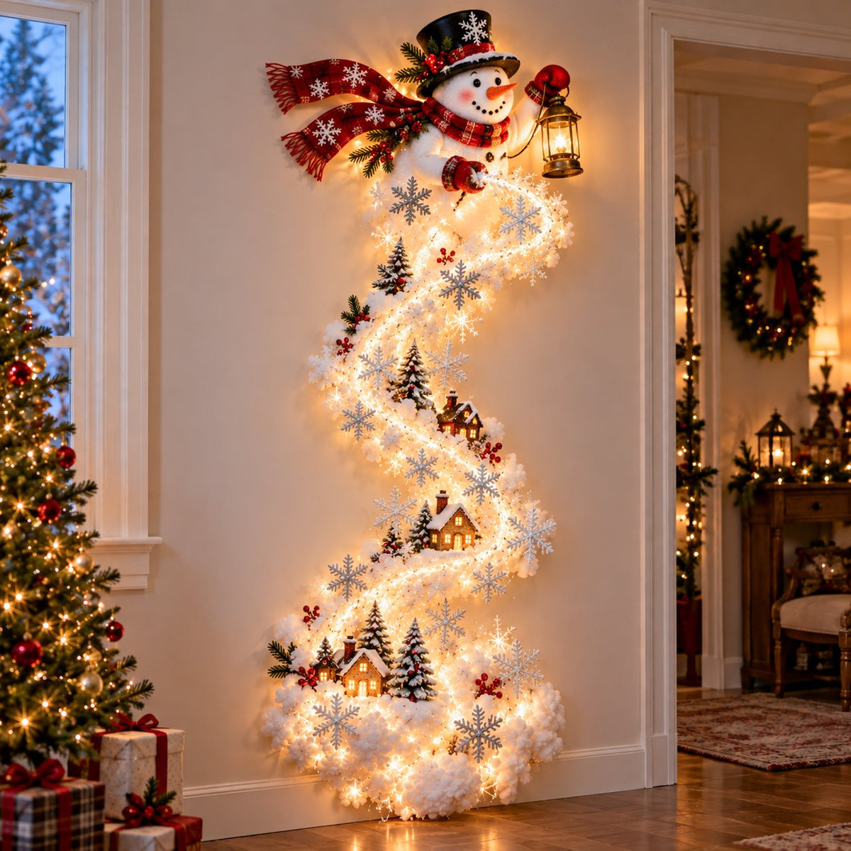 ✨Limited Time-50% OFF🎅 Christmas Wonderland Wall Light✨ Cozy Holiday Glow for Home🏠