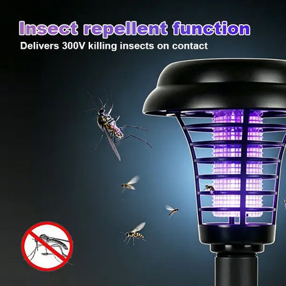 🔥Summer Hot Sale-49% off🔥Solar Mosquito Zapper Light – Outdoor Garden Stake Lamp
