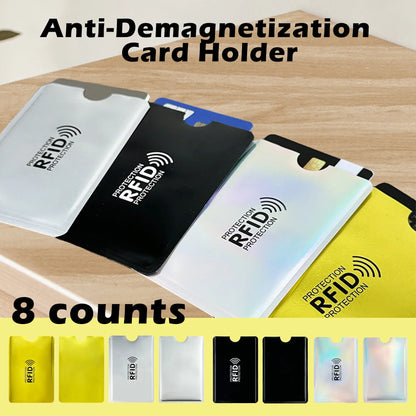 Advanced RFID Blocking Card Sleeves | Anti-Theft Identity Shield 🛡️💳