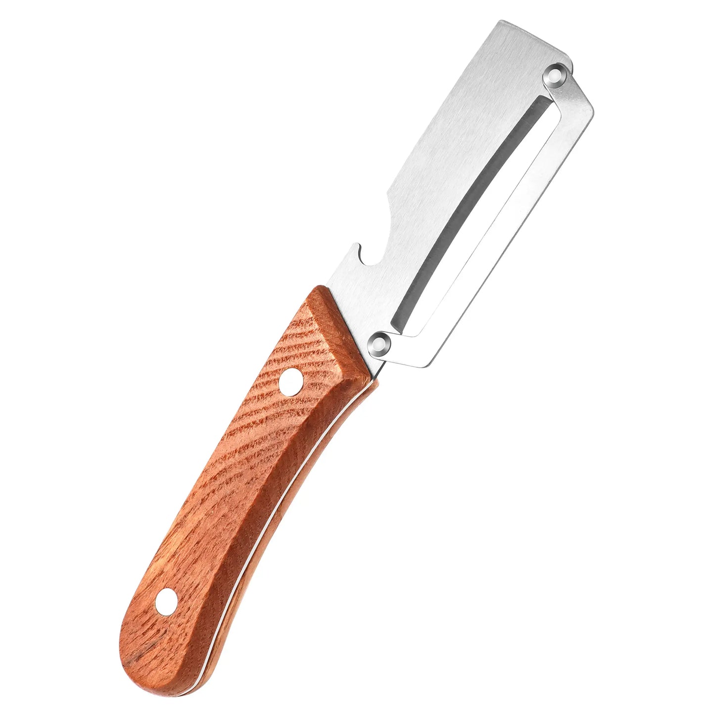 HOT SALE🔥 Household Stainless Steel Sharp Peeler with Built-In Bottle Opener for Fruits & Vegetables