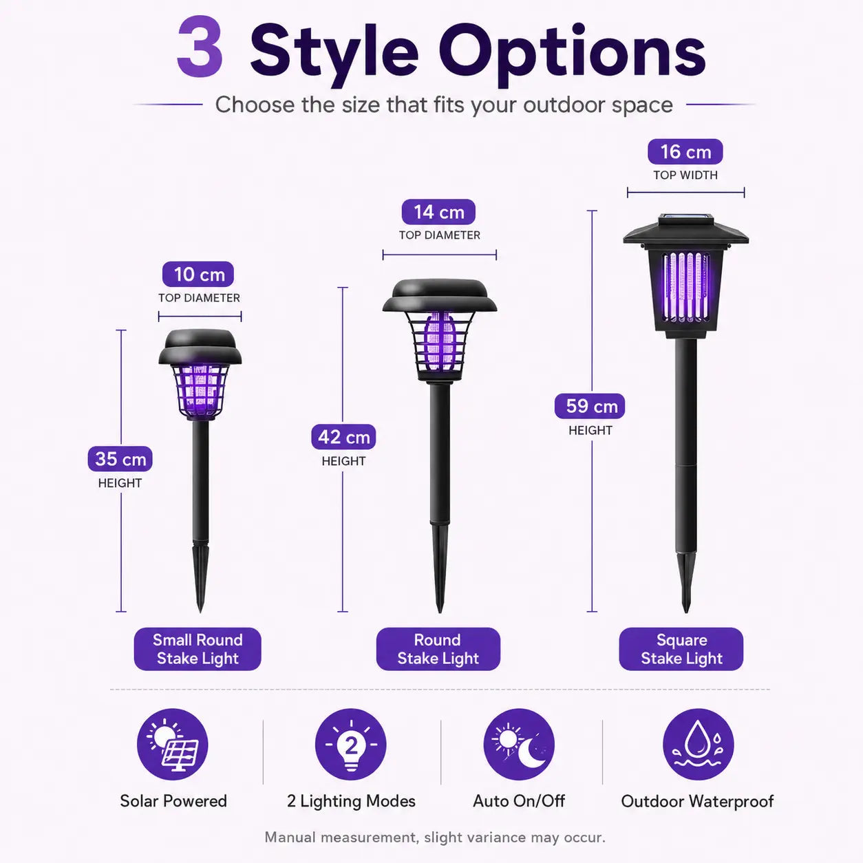 🔥Summer Hot Sale-49% off🔥Solar Mosquito Zapper Light – Outdoor Garden Stake Lamp