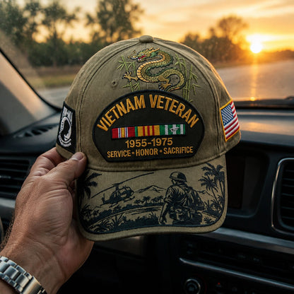 🔥🔥🔥Last Day Promo: 49% OFF 🎖️ - Vietnam Veteran Tribute Cap