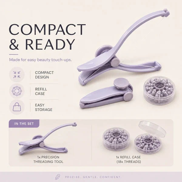 🔥 50% OFF TODAY🔥Precise Brow Threading Tool