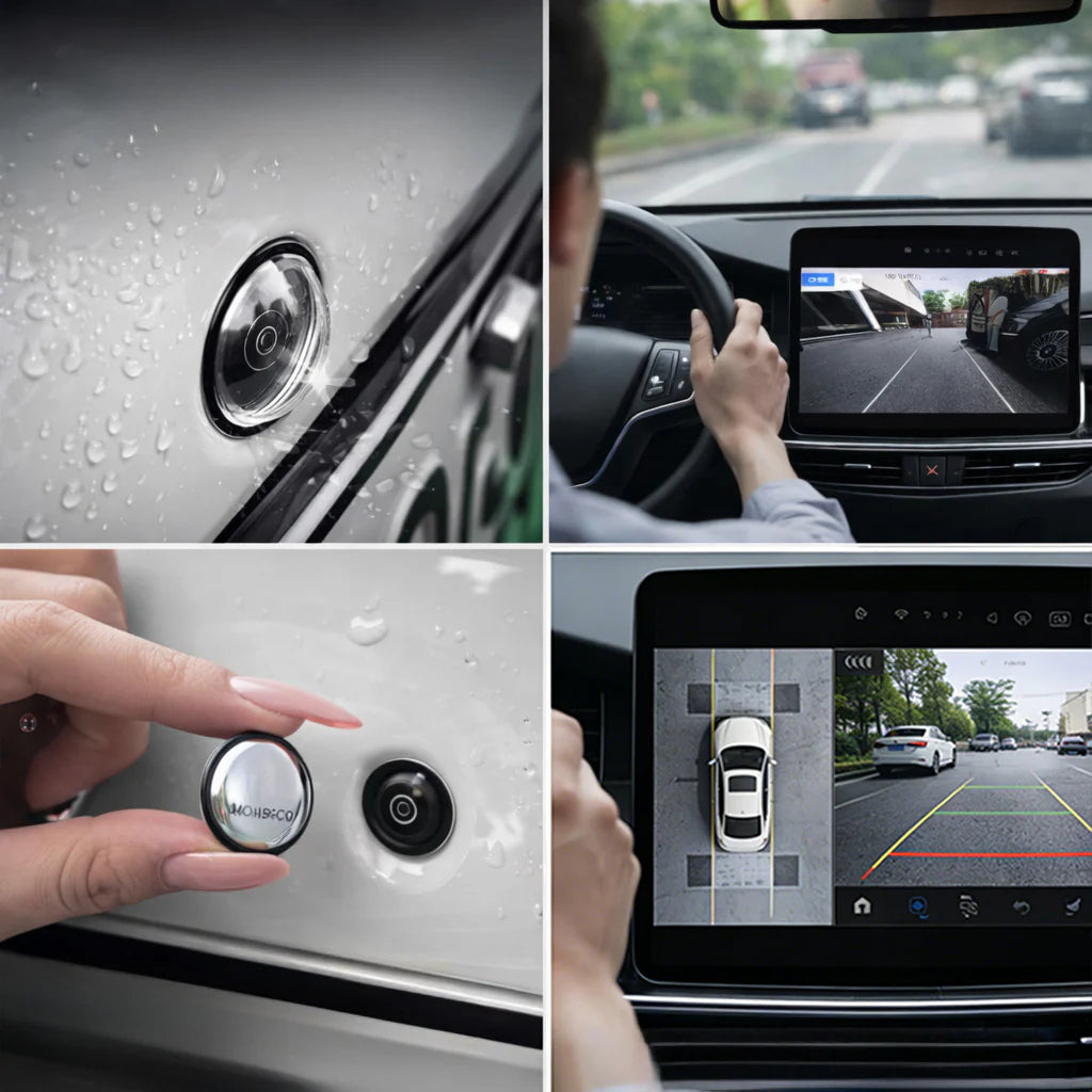 🔥Explosion-proof protective film for car camera lenses — Clear, Weatherproof, Anti-Glar