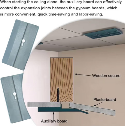 Drywall Fitting Tool for Solo Ceiling & Wall Installation