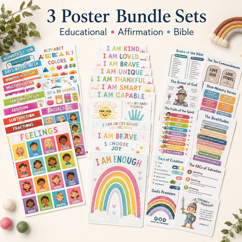 🔥Limited Time-50% OFF🔥🌈 Preschool Head Start Learning Kit – Fun Early Education Activities for Confident Little Learners