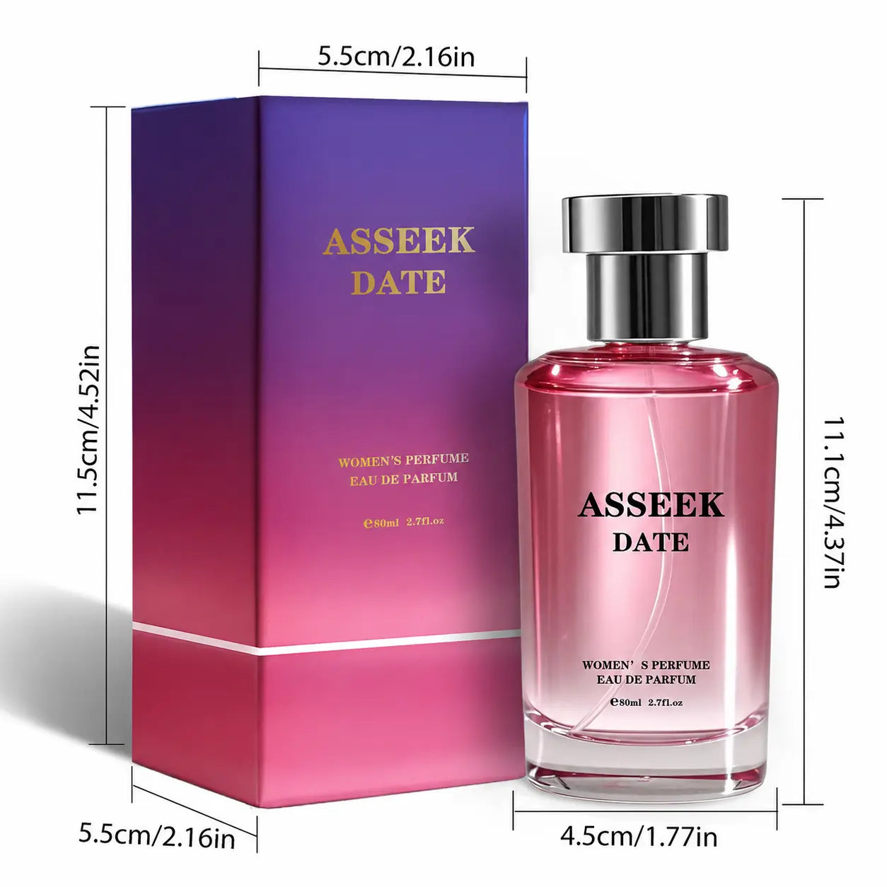 ASSEEK Women's Perfume - Long Lasting Floral Fruity Scent