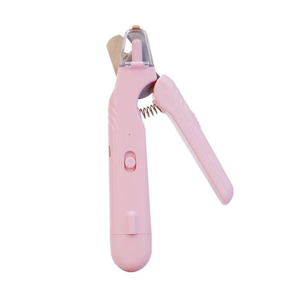 💥 LIMITED TIME 49% OFF 🐾 2-in-1 Pet Nail Clipper & Grinder ✨ LED Light, Low-Noise & Rechargeable
