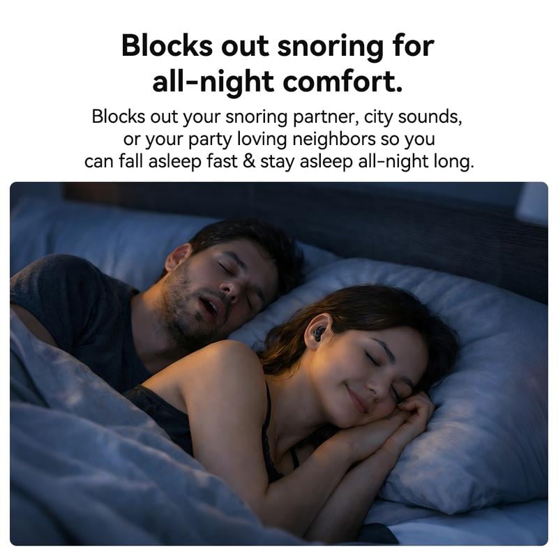 🔥LAST DAY 50% OFF🔥Bluetooth Wireless Earbuds Sleep Earphones