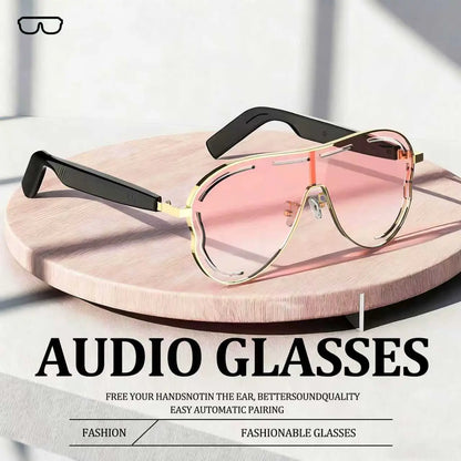 SIMPLYDWELLY™ Smart Bluetooth 5.4 Audio Sunglasses – Open-Ear Wireless Music Glasses with UV Protection & Hands-Free Calling