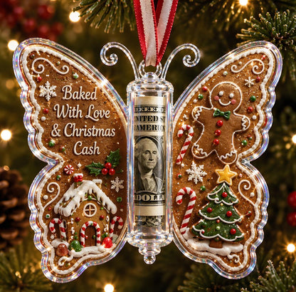 🎄 Christmas Butterfly Cash Gift Ornament ——🎁Make Cash Gifting Feel Special.
