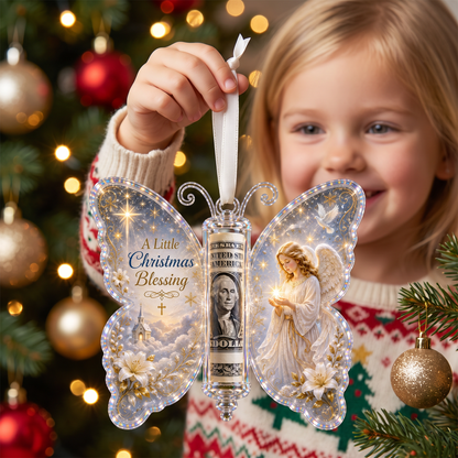 🎄 Christmas Butterfly Cash Gift Ornament ——🎁Make Cash Gifting Feel Special.