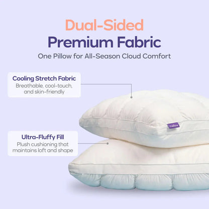 🌠Mellow Puff Pillow | Cloud-Like Comfort Pillow☁️
