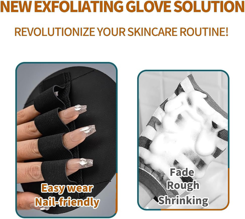🔥 50% OFF TODAY🔥Soft Rubber Shower Scrubber - Gentle Exfoliating Bath Brush