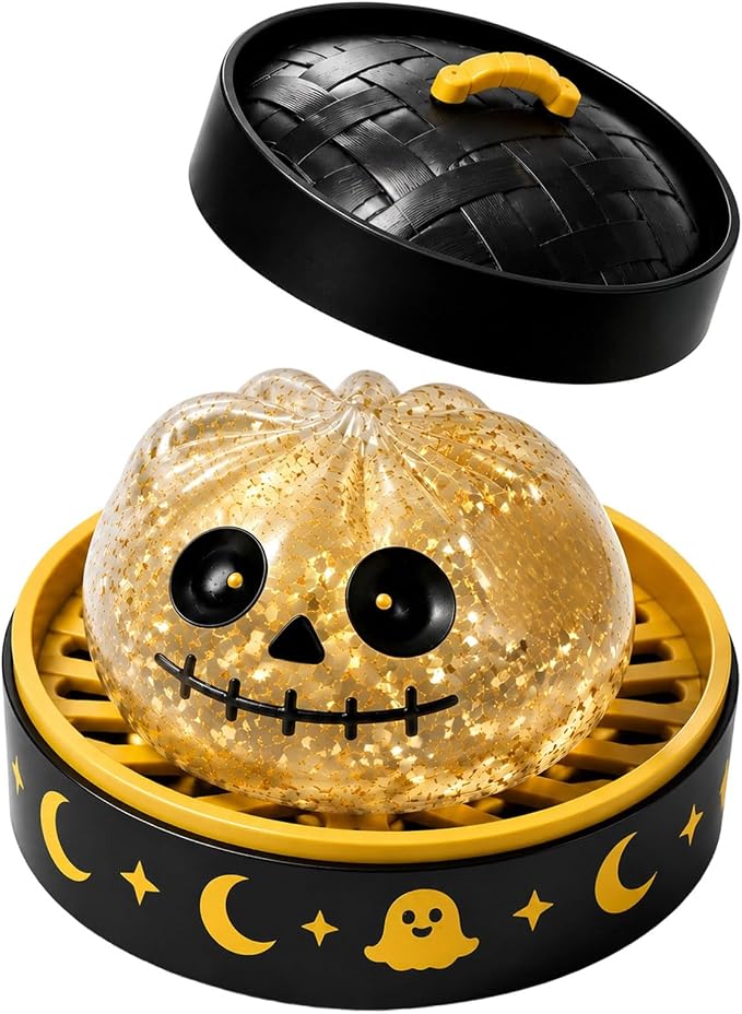🔥 55% OFF TODAY 🎃 Halloween Steamed Bun Squishy Mystery Box Toy