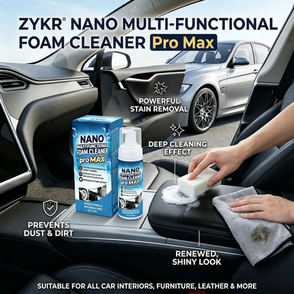 🔥 Limited-Time 49% OFF ✨Nano Pro MAX Multi-Functional Foam Cleaner for Car & Home Interiors