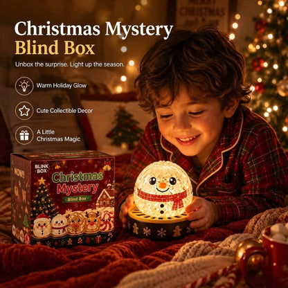 🔥 Limited-Time 49% OFF 🎄 Christmas Mystery Dumpling Squishy Blind Box 🎁 Cute Holiday Surprise Gift