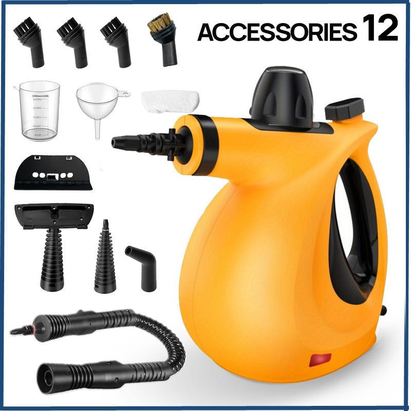 Handheld Steam Cleaner with 12 Accessories | Home & Car