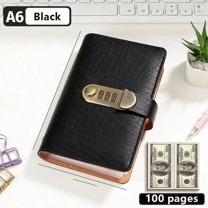 🔥LAST DAY 49% OFF🔐 Cash Stuffing Savings Binder | 100-Pocket Lock Wallet