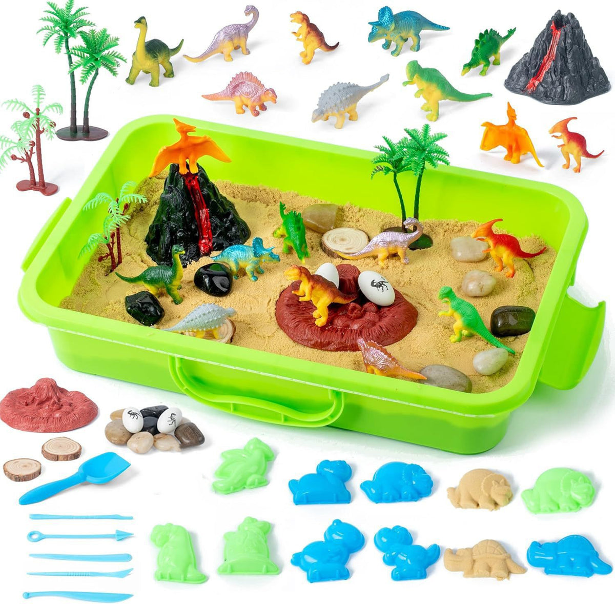 🌈 Kids Sensory Bin Kit | DIY Sand Play & Creative Fun