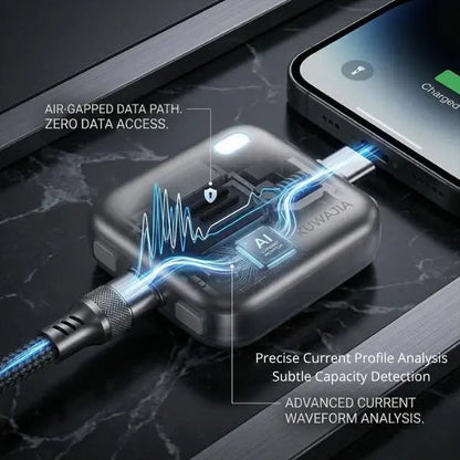⚡Smart Auto Stop Charging Protector🔋 - AI Auto Disconnect 140W Fast Charger-Protect Your Cell Phone and Home from Accidental Fires